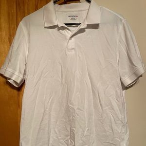 Untuckit Men’s Medium White Polo Shirt